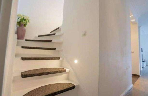 Treppe zum Dachgeschoss