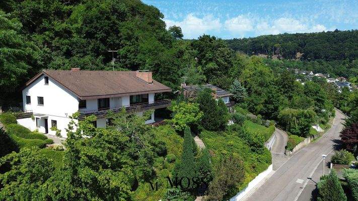 Unten links der Eingang zur Einliegerwohnung