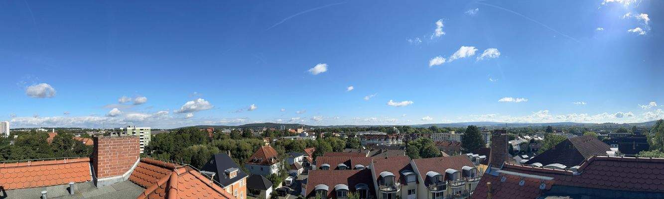 Blick über Bayreuth