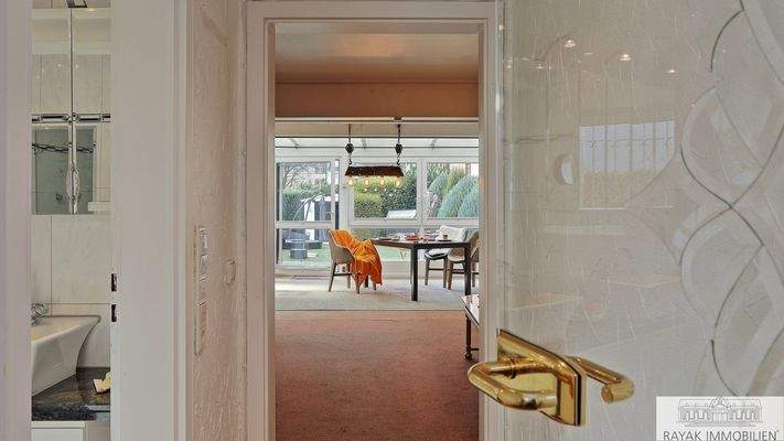 Zugang zum Wohnbereich