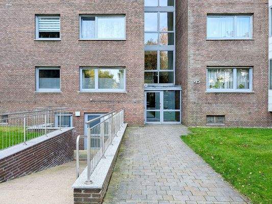 Barrierefreier Zugang ins Haus