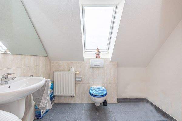 WC im Dachgeschoss