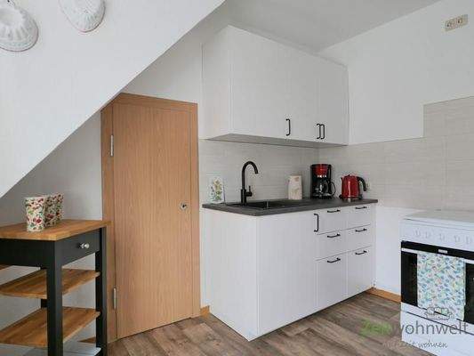 Blick in die Küche