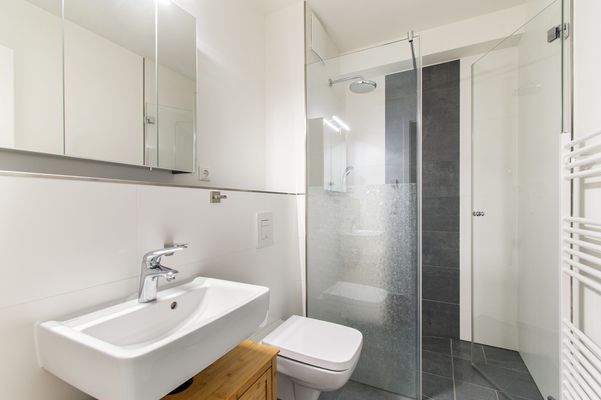 Gäste-WC mit Dusche