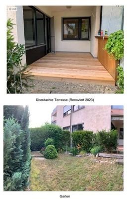 Terrasse + Garten