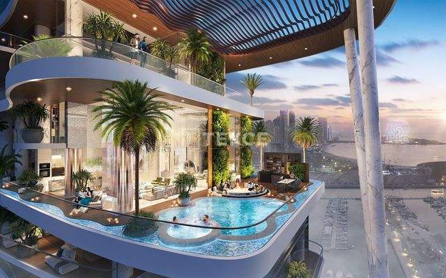 Luxury Sea View Cavalli Apartments in Dubai Harbour