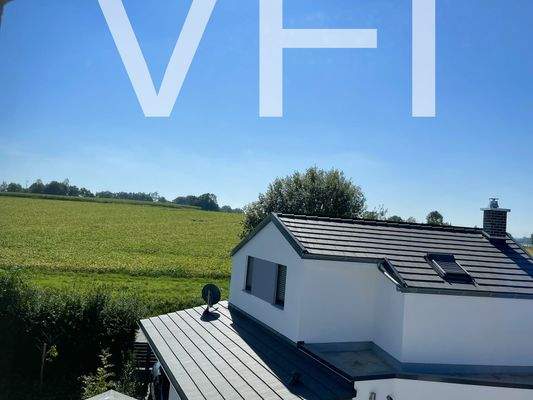 Blick aus dem 2. Stock