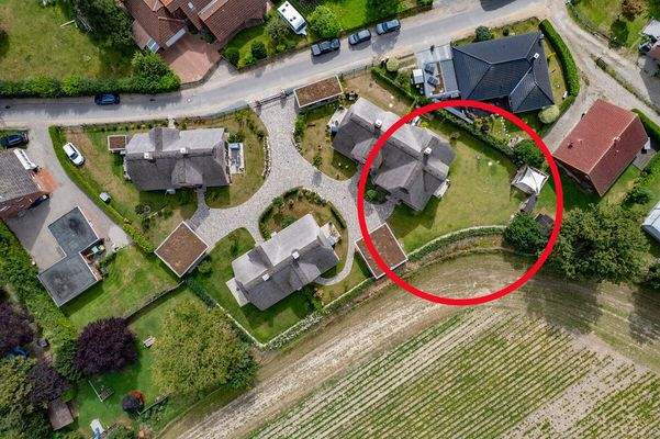 Grundstück am Feldrand