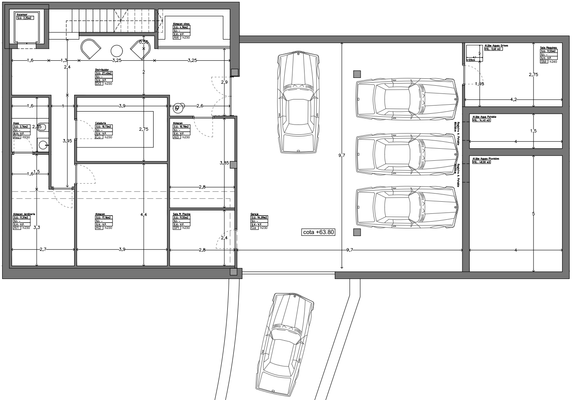 Basement floor plan C1