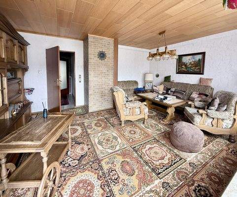 Wohnzimmerausschnitt im EG