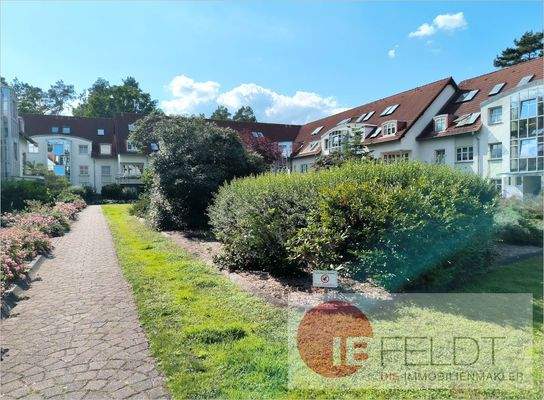 Der begrünte Innenhof