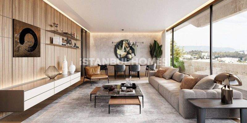 Apartments with Jacuzzi and Bosphorus View in Besiktas