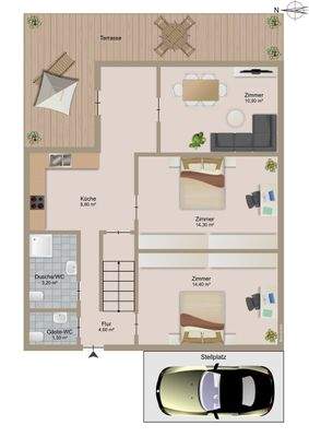 Grundriss Erdgeschoss