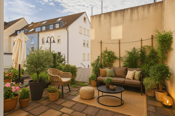 Einrichtungsbeispiel Terrasse