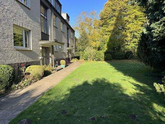 Hauseingang Rückseite