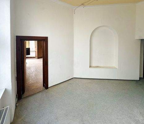 Innenansicht vor Ausbau