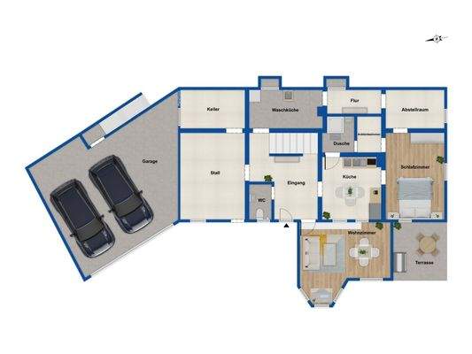 Grundriss Erdgeschoss