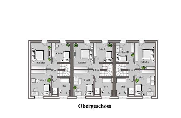 Grundriss Obergeschoss