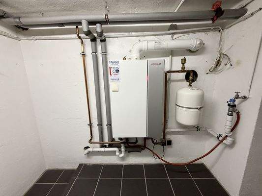 Moderne Gaszentralheizung