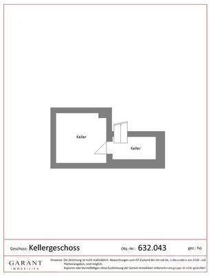 Grundriss Kellergeschoss