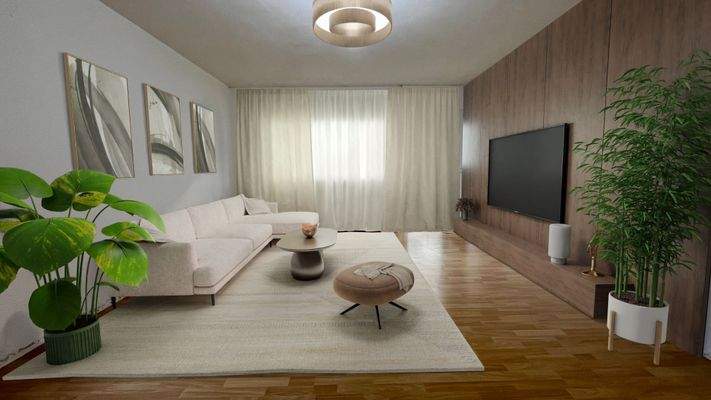 Wohnzimmer (Homestaging)
