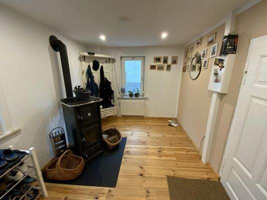 Windfang mir neuem Kamin