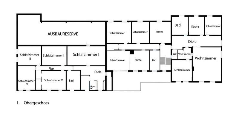 Grundriss 1. Obergeschoss