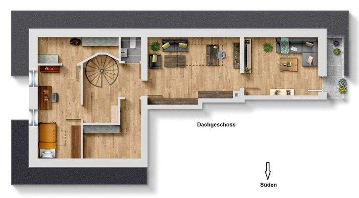 Grundriss Dachgeschoss