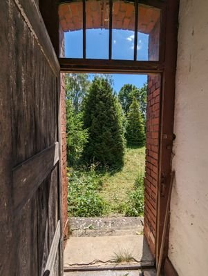 Hintertür zum Garten