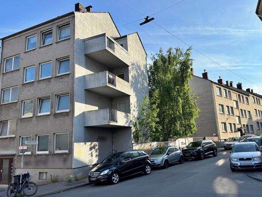 Ansicht drei Häuser