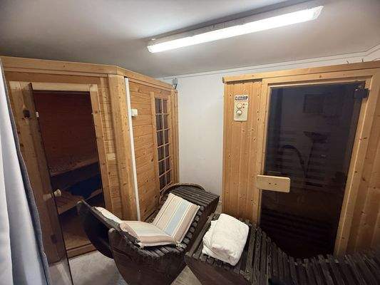 2 Saunen im Anbau
