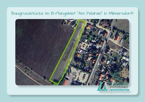 Milmersdorf Grundstücke, Milmersdorf Grundstück kaufen