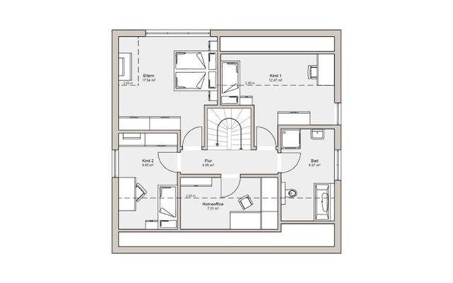 Grundriss Dachgeschoss