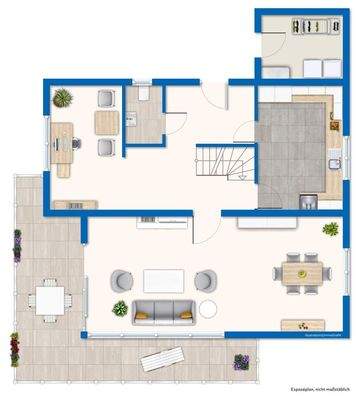 Grundriss / Skizze Erdgeschoss