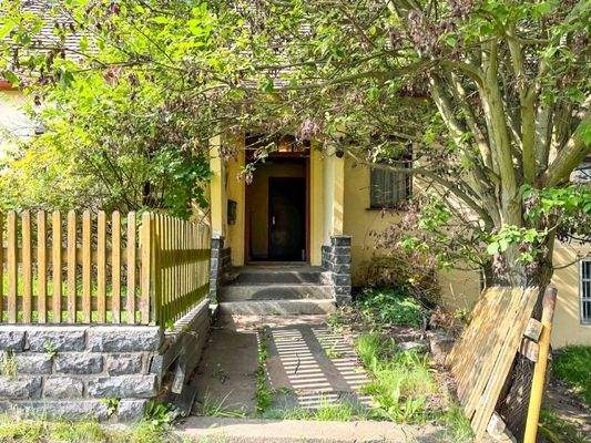 Hauseingang auf Südost