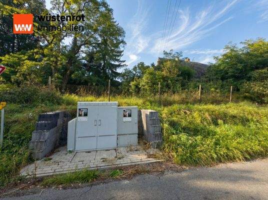 Glasfaser am Grundstück