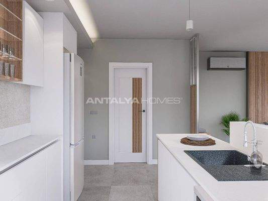 Properties Close to the Sea and Shopping Mall in Antalya Lara