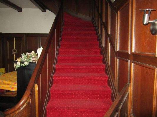 Ehemaliger Gasthof: Originaltreppe 