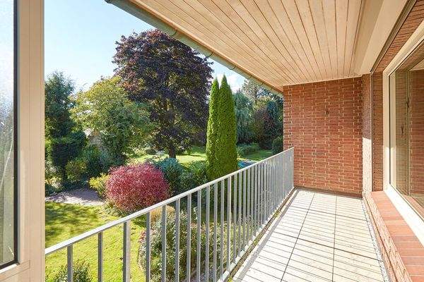 Großzügiger Balkon