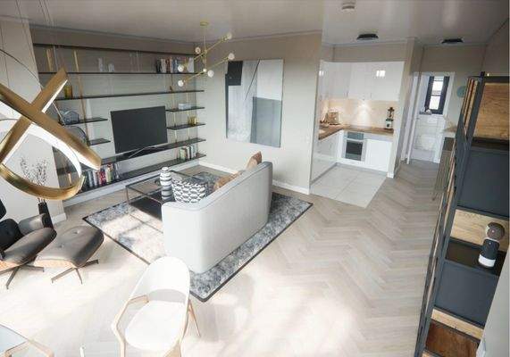 Visualisierung Wohnzimmer