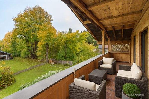 Sonnenstunden genießen. Entspannen mit Aussicht. 