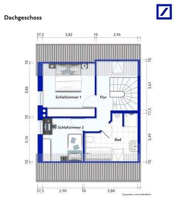 Grundriss Dachgeschoss