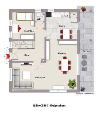 Grundriss EG vis. 3850