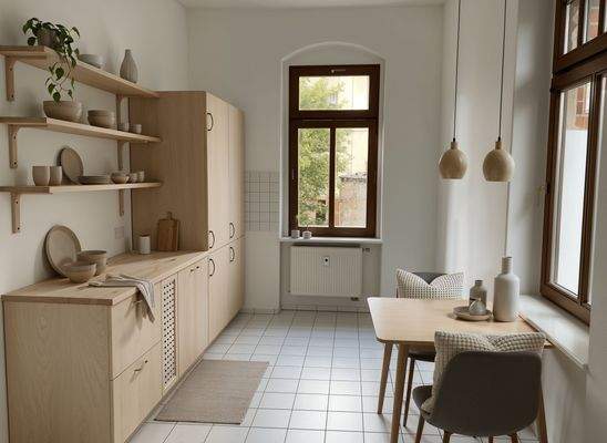 Küche - KI eingerichtet!