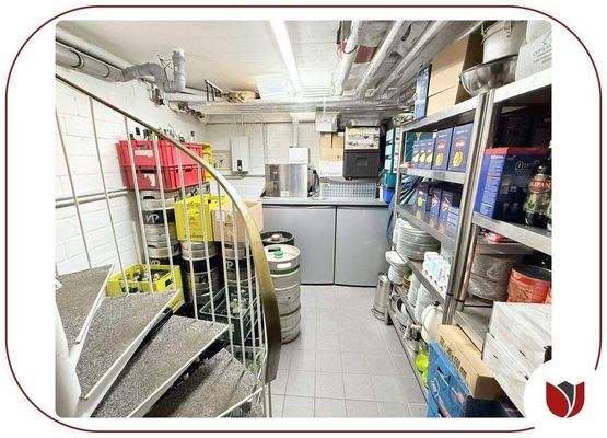 Abstellbereich im UG mit zusätzlicher Kühlung