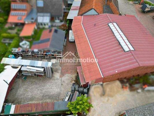 Außenlager im Innenhof 