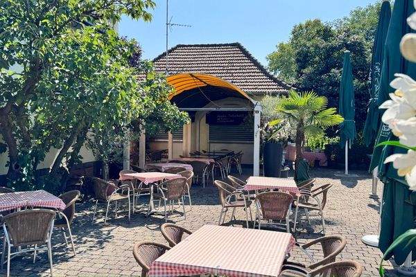 Blick auf das Steakhaus