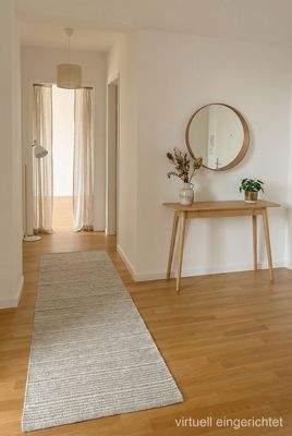 Flur virtuell eingereichtet