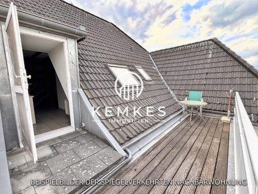 Dachterrasse (Beispielbild)
