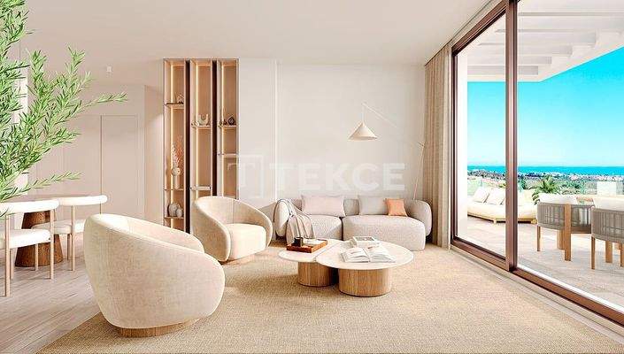 New Sea-View Flats Close to Golf Courses in Mijas